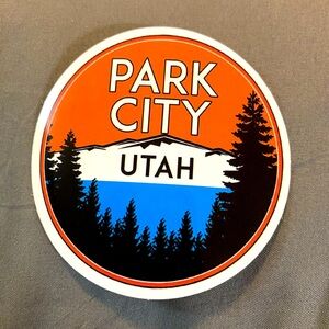 🌈20/$12🌈 Park City Utah Sticker